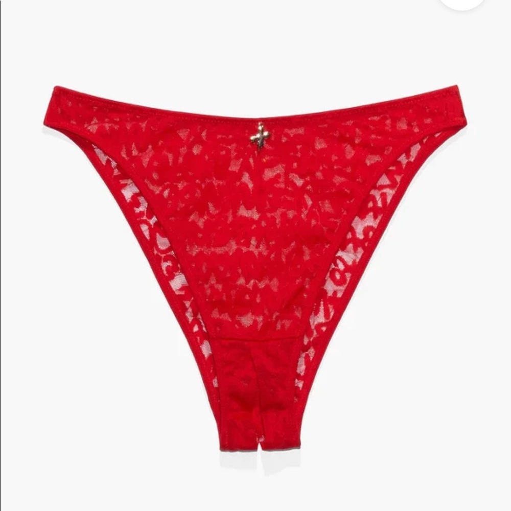 NWT Savage X Fenty Tagged by Savage Crotchless Bikini